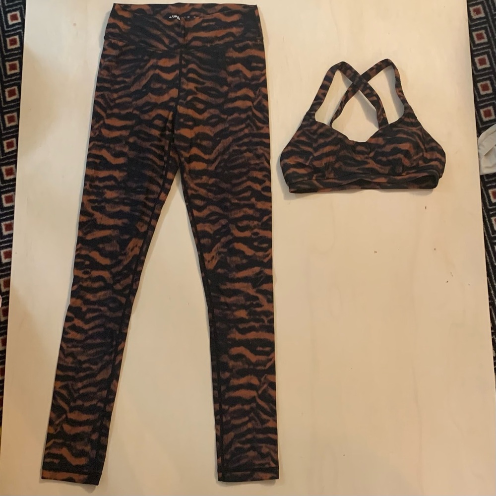 The Upside tiger yoga set